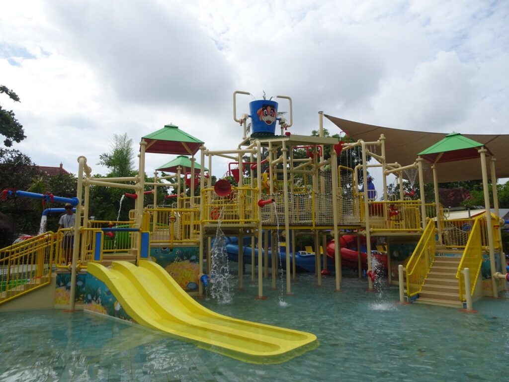 Waterbom Bali（ウォーターボム バリ）：キッズエリア「AQUAPLAY」