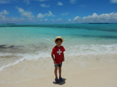 パラオ・ロングビーチの美しい海と子連れ旅行