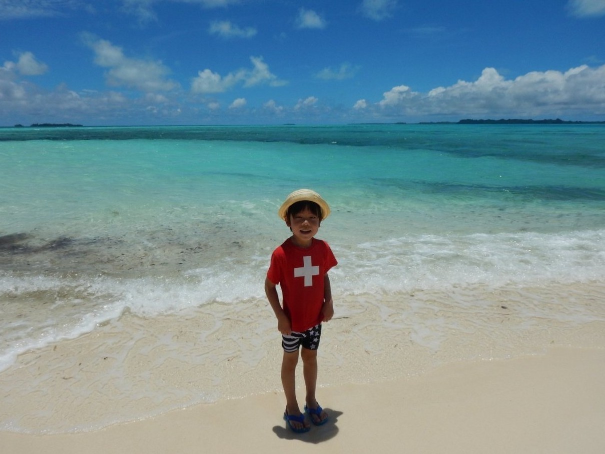 パラオ・ロングビーチの美しい海と子連れ旅行