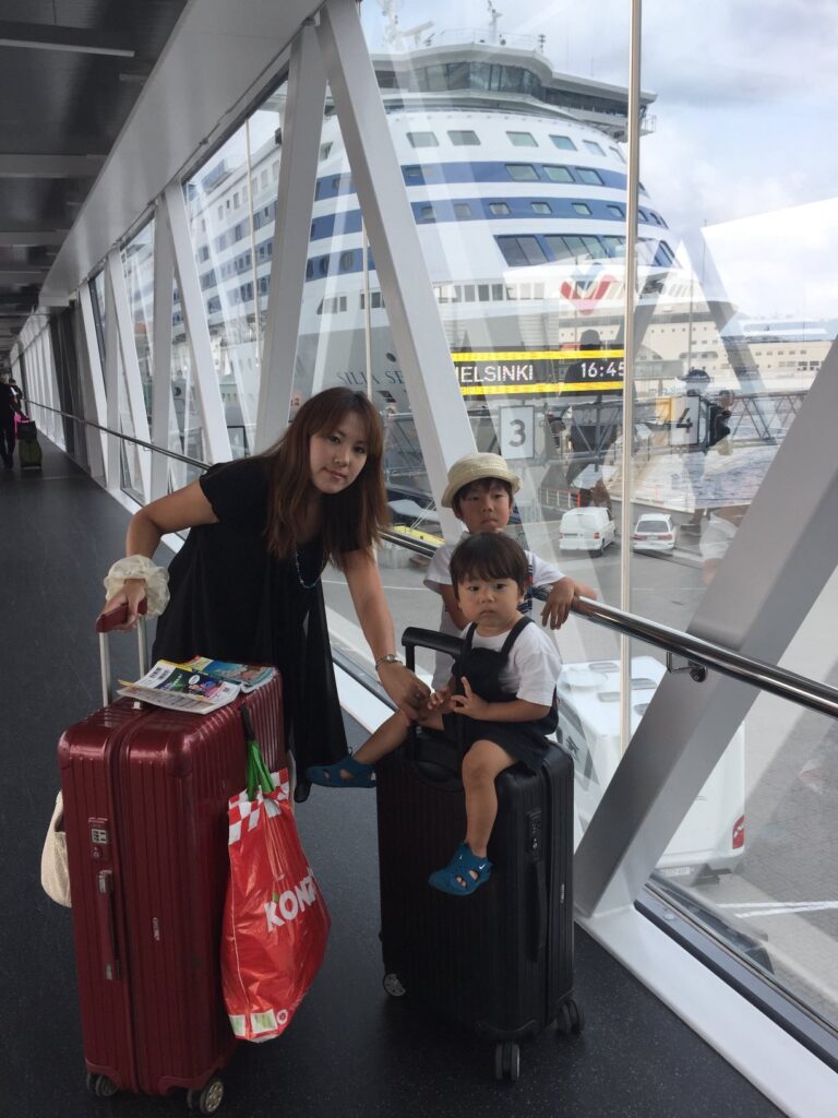 タリンクシリヤライン「シリヤ・セレナーデ号」に乗船