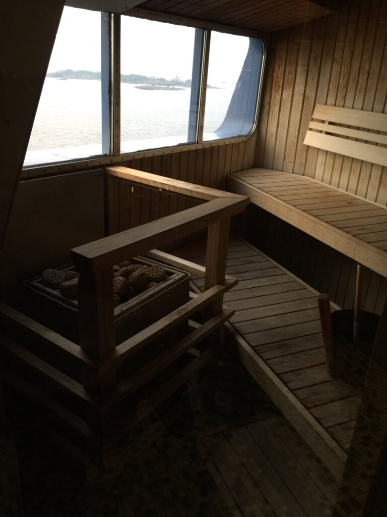 タリンクシリヤライン「シリヤ・セレナーデ号」で楽しむプライベートサウナ