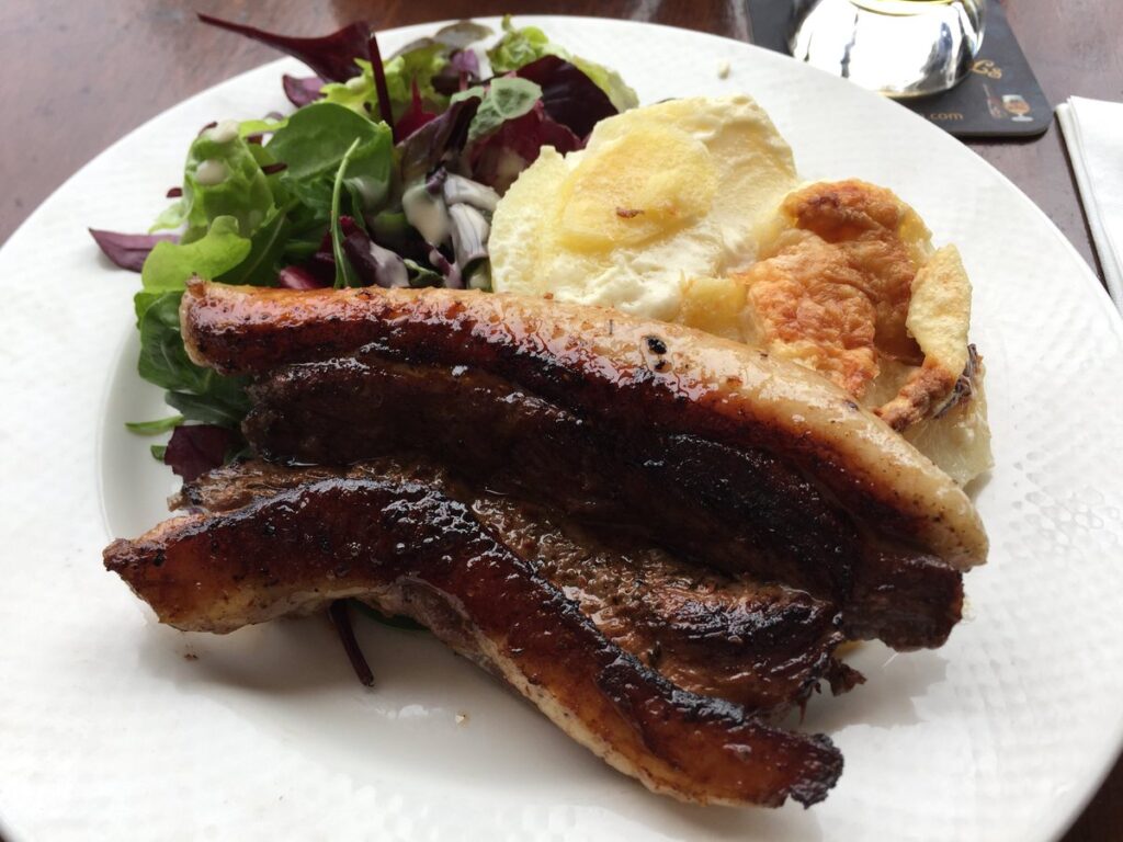 Cafe Panisの合鴨のグリル