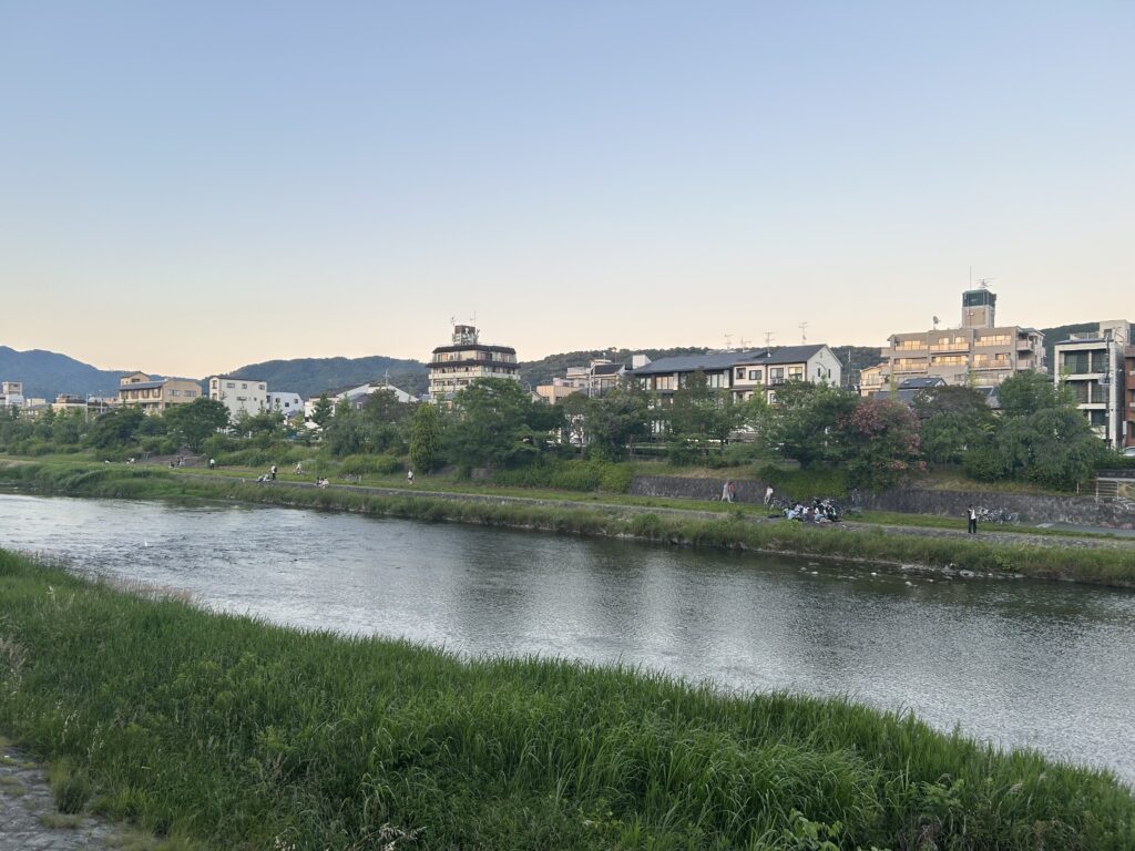 初夏の鴨川