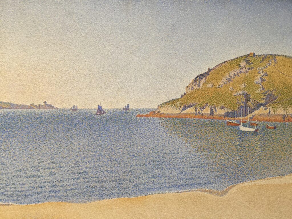 ボストン美術館で衝撃を受けた名画:ポール・シニャック「Port of Saint-Cast(サン・カスト港)」