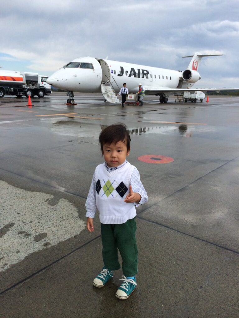 女満別空港に到着した道東旅行