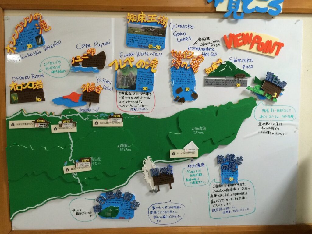 知床自然センターの見所案内