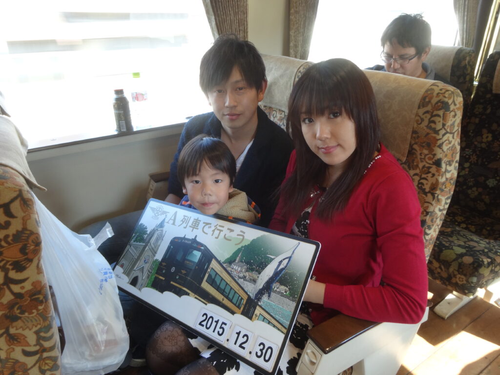 観光列車「A列車で行こう」で天草観光！