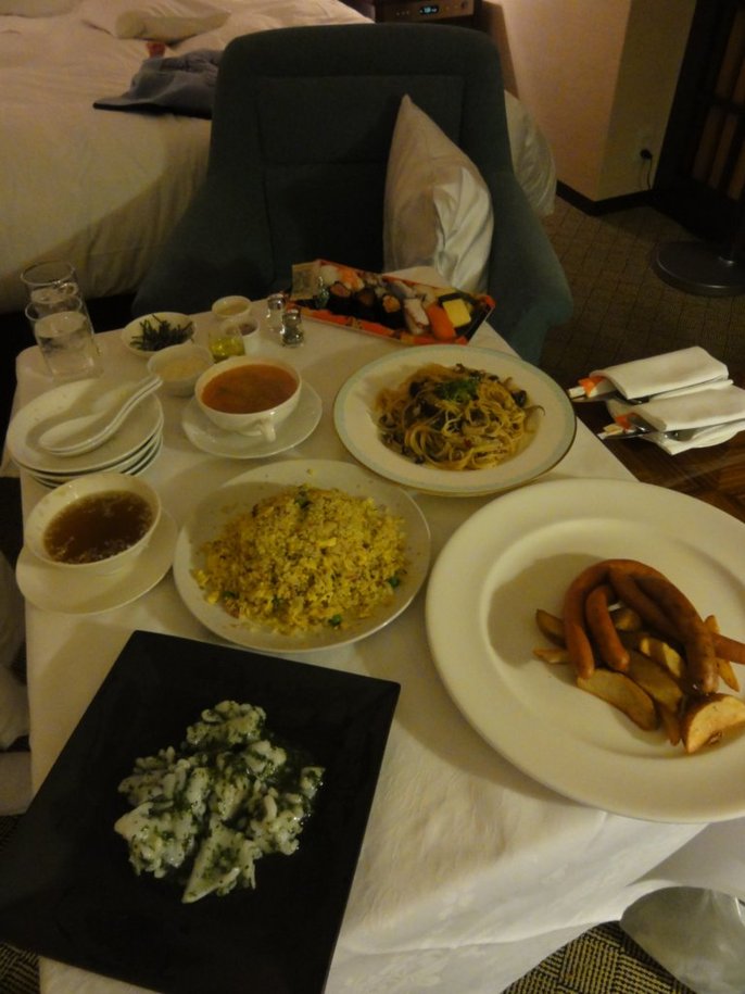 「シェラトン都ホテル」での年越し