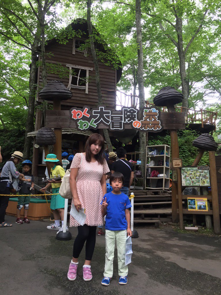 子連れで訪れた軽井沢おもちゃ王国の園内