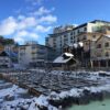 雪の草津温泉