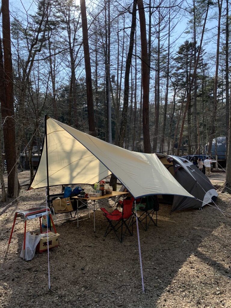 山梨キャンプで増えてきたキャンプ装備