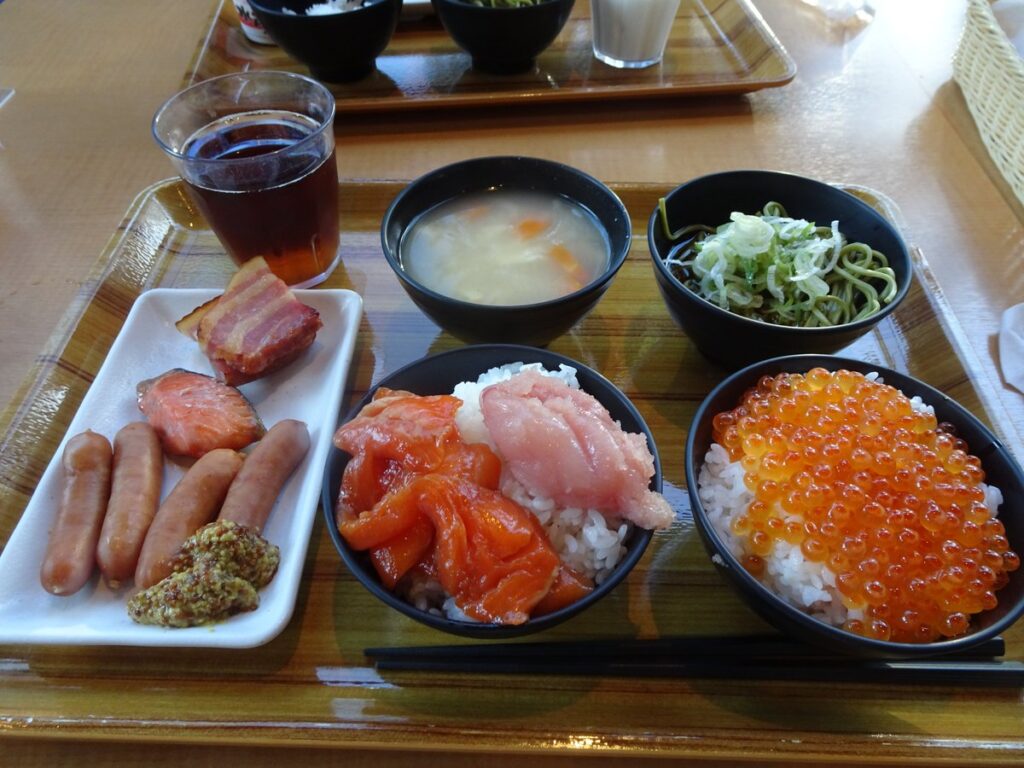 ニニヌプリでいただく朝食