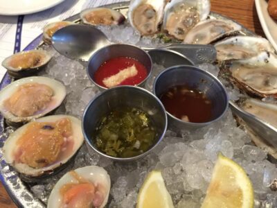 ボストンで生牡蠣三昧