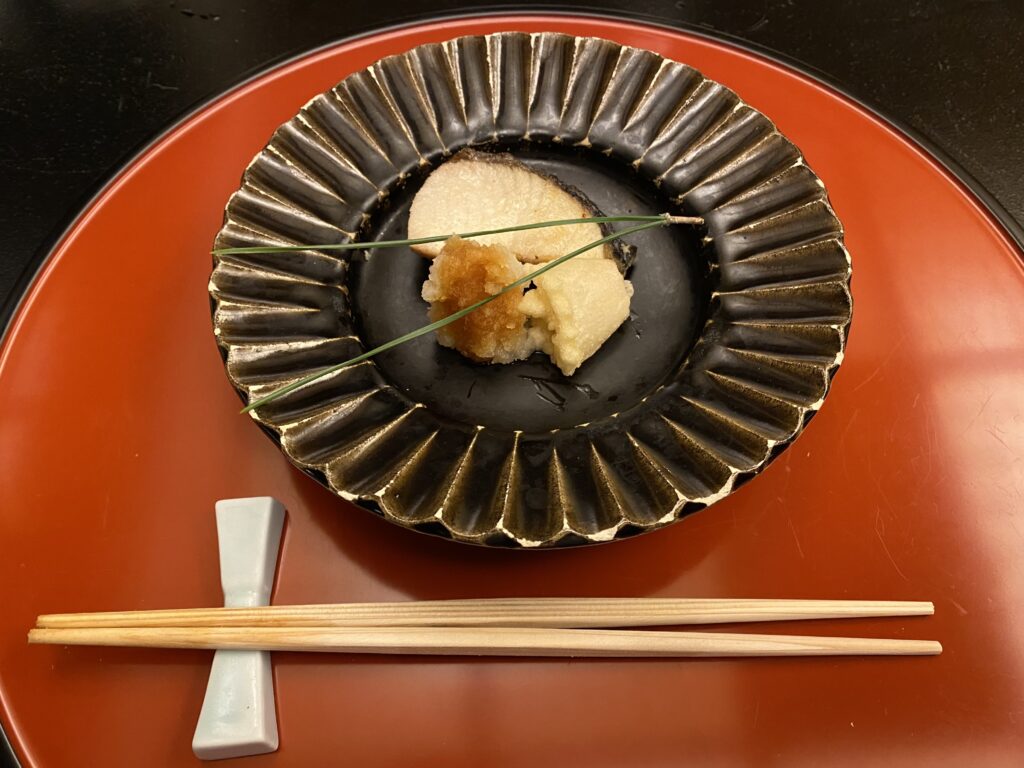 東京 芝 とうふ屋うかい・さわら塩焼