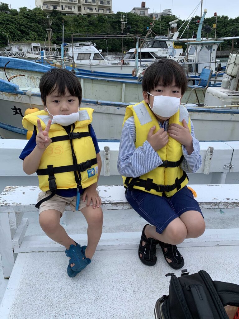 嘉手納漁港「海うさぎ丸」で子連れ船釣り体験