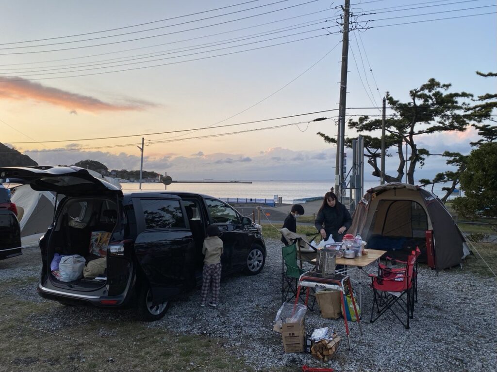館山サザンビレッジで子連れキャンプ