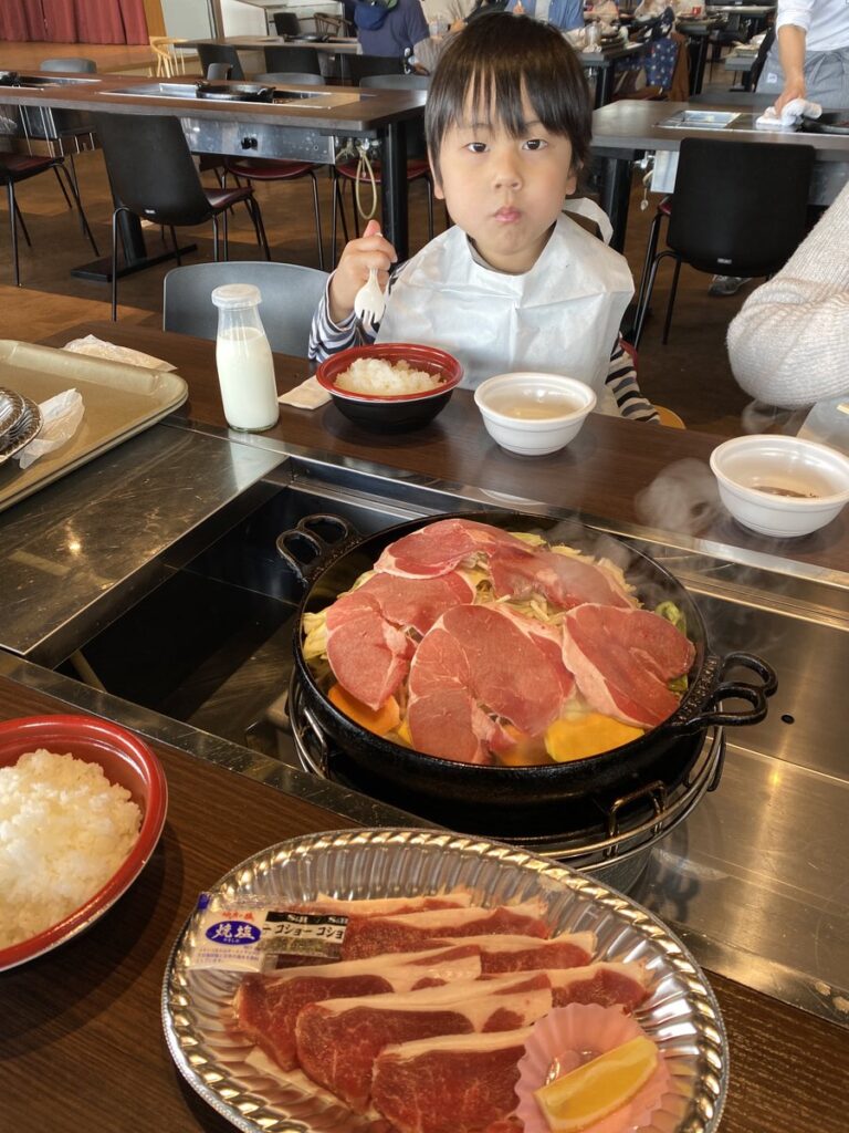 マザー牧場 Farm Dinerのジンギスカン