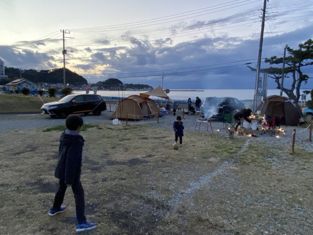 マザー牧場4時間滞在後の帰路