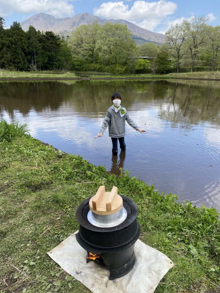 リゾナーレ那須の過ごし方~ 田植え体験「お米の学校」(食育)