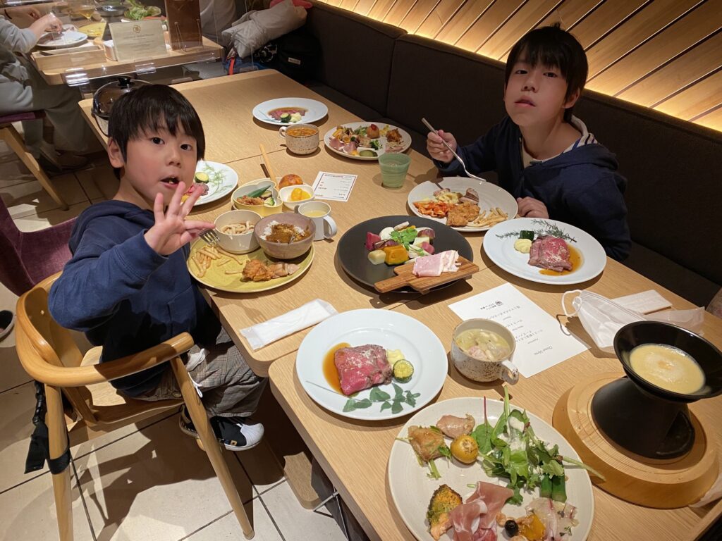 リゾナーレ那須での夕食～ビュッフェレストラン「SHAKI SHAKI」