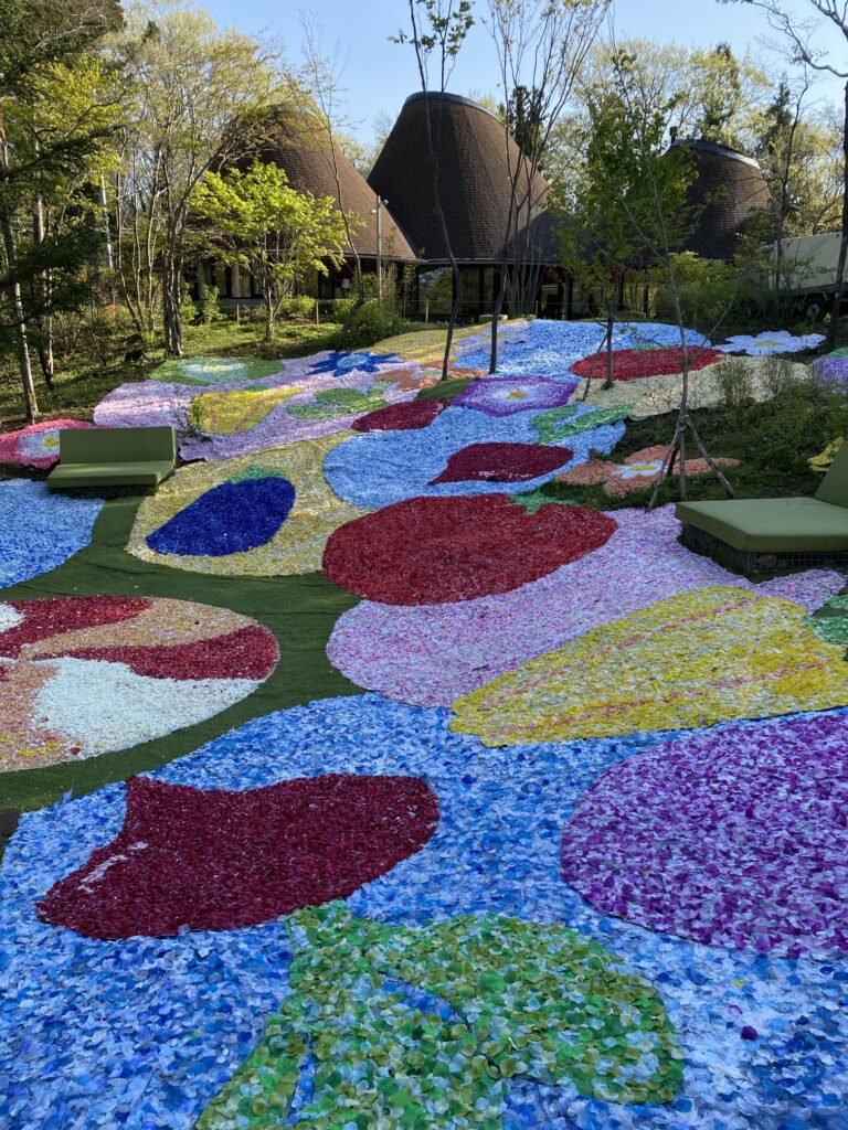 星野リゾート リゾナーレ那須～夜の「畑の花咲くリゾナーレ」