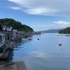 伊根湾沿いに立ち並ぶ京都・伊根の舟屋群