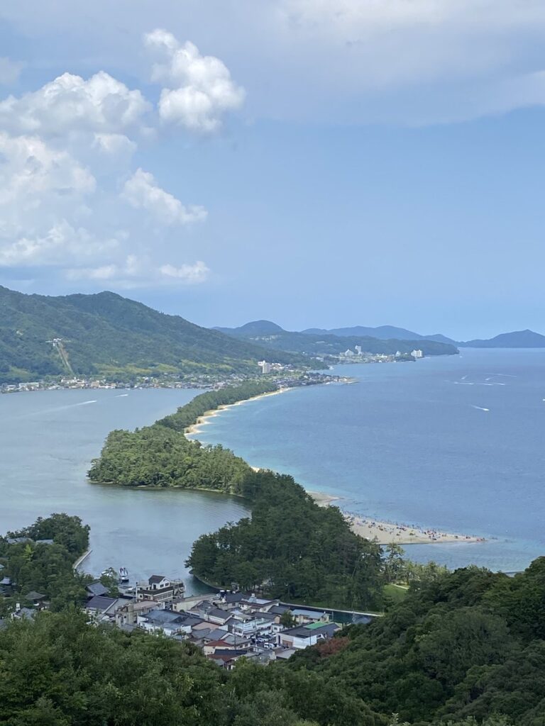 天橋立ビューランドから望む飛龍観