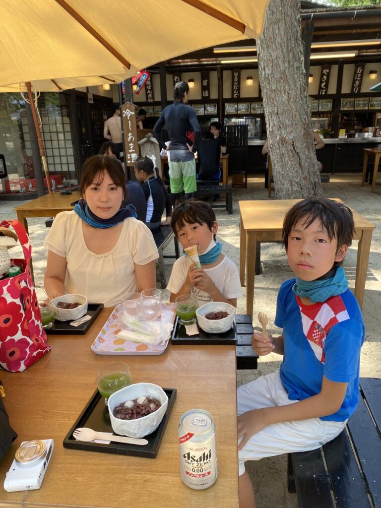 天橋立の砂嘴にあるはしだて茶屋