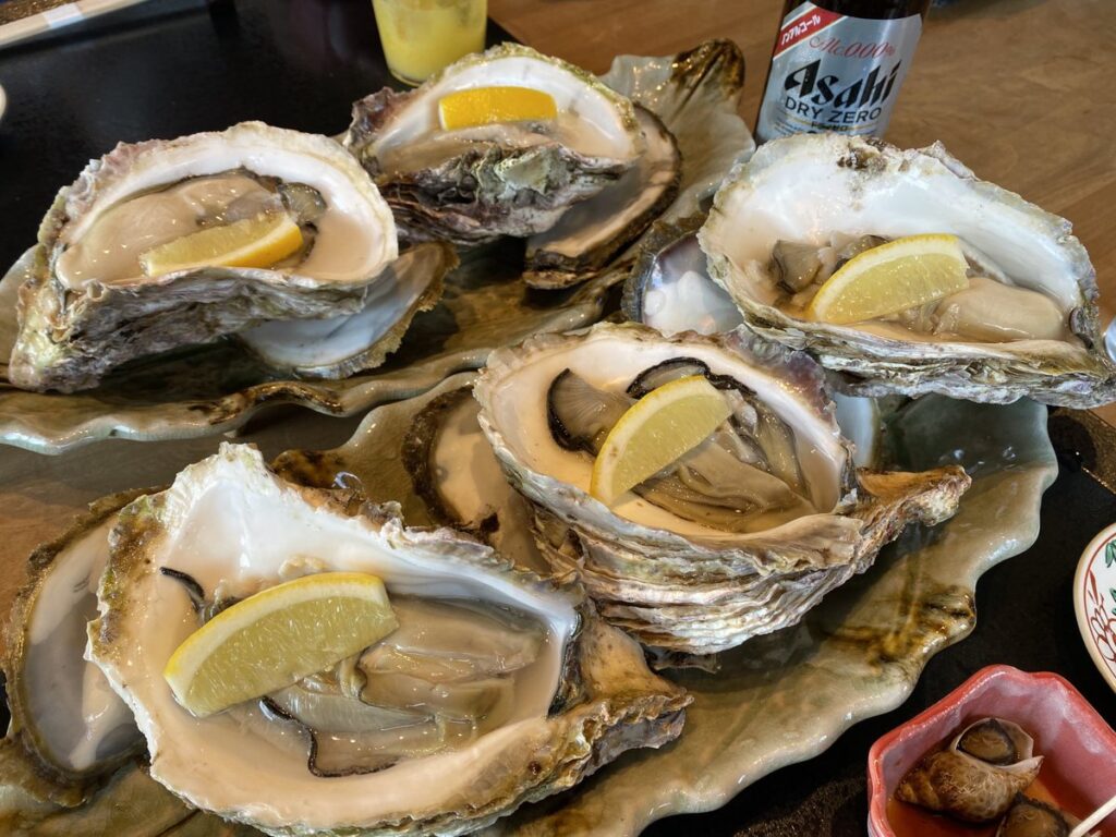 伊根のブランド岩牡蠣「夏珠」