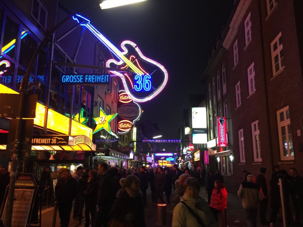 ハンブルクのおすすめ観光スポット：レーパーバーン