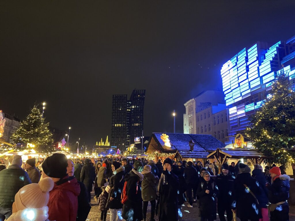 ハンブルクのおすすめ観光スポット：クリスマスマーケット