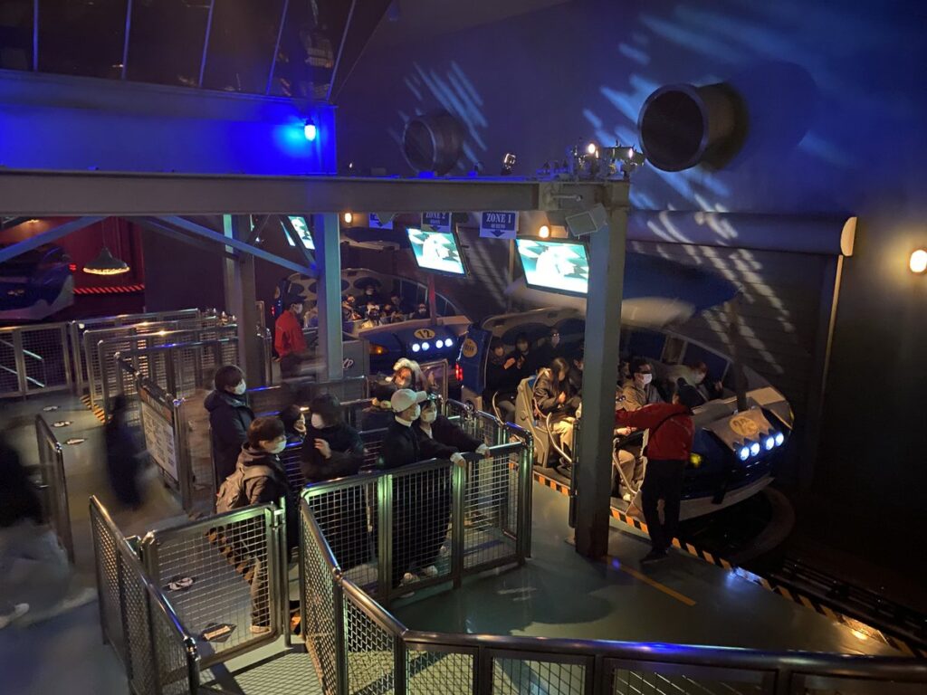 USJのスパイダーマン・ザ・ライド