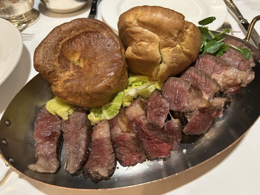 ローストビーフ:Rules Restaurant