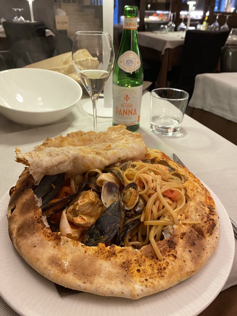 Andry Restaurantのシーフードパスタ