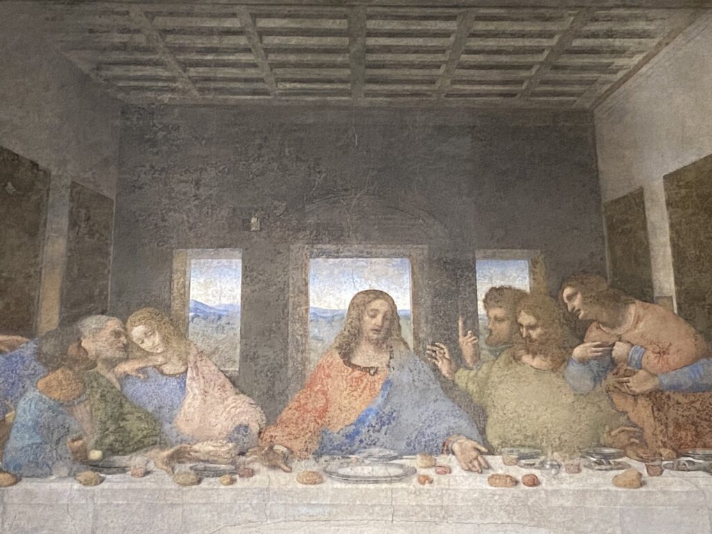 レオナルド・ダ・ヴィンチ「最後の晩餐」を鑑賞するミラノ観光