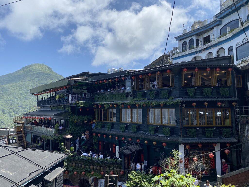 九份・阿妹茶樓を見渡す絶景撮影スポット