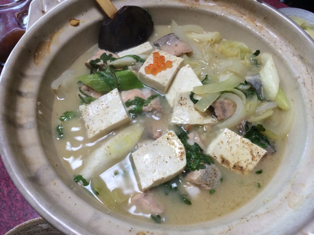 元祖鮭鱒料理 割烹「金大亭」で石狩鍋