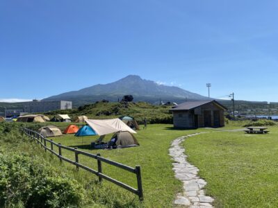 沓形岬公園キャンプ場