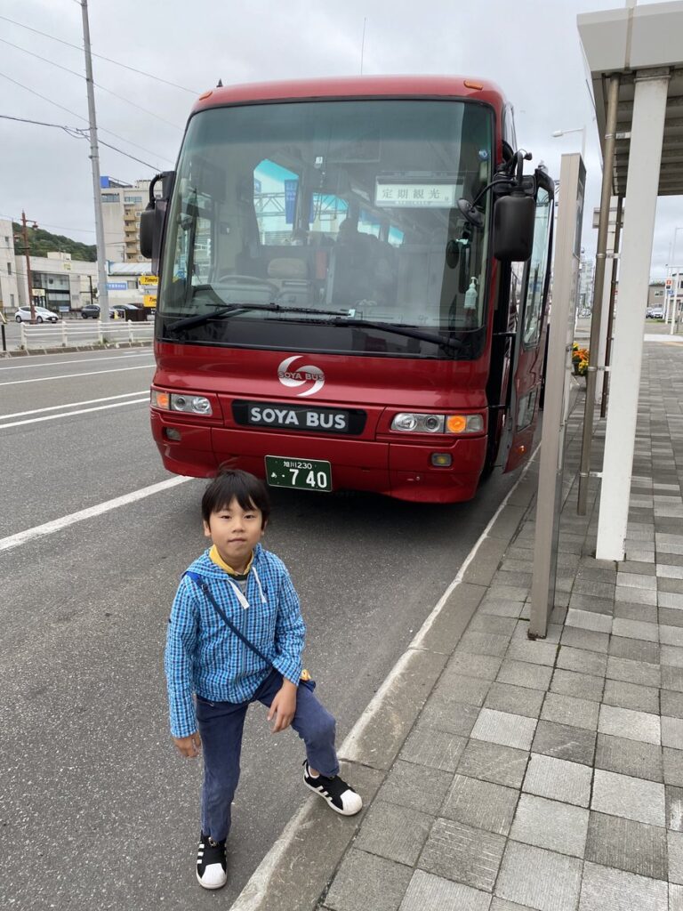 宗谷バスの稚内Aコース定期観光バス