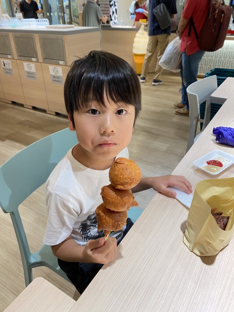 ビーフカレー粉で味変した中山峠のあげいも