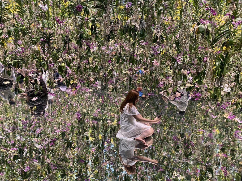 チームラボプラネッツ「Floating Flower Garden」