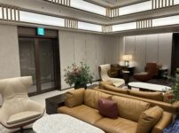 AL VIPラウンジ「暁」に続く、VIP用エントランス