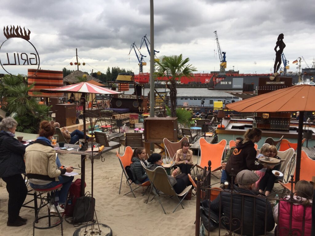 ハンブルク・ビーチサイド風バー「StrandPauli」