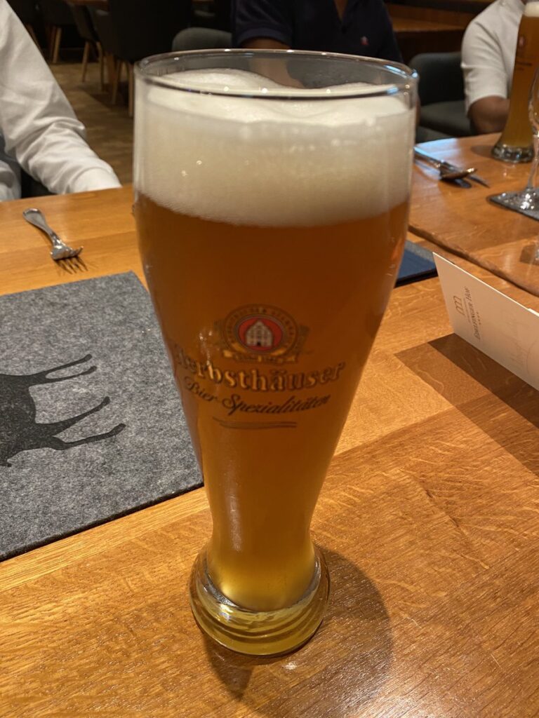 Edelfinger Hofのレストラン