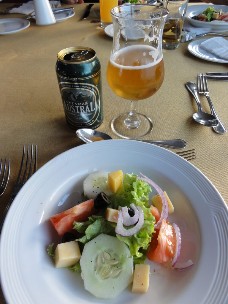 南極クルーズ：Antarctic Dream号でいただく夕食（4日目）