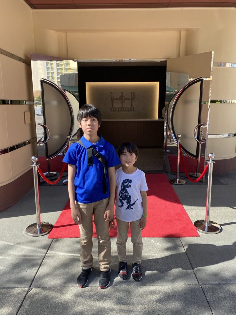 USJユニバーサル VIP エクスペリエンスのVIPラウンジ入口