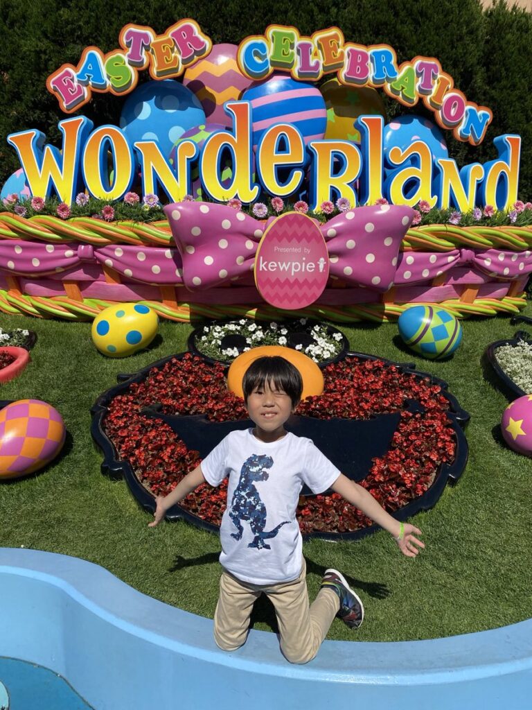 USJワンダーランドの「EASTER CELEBRATION」装飾
