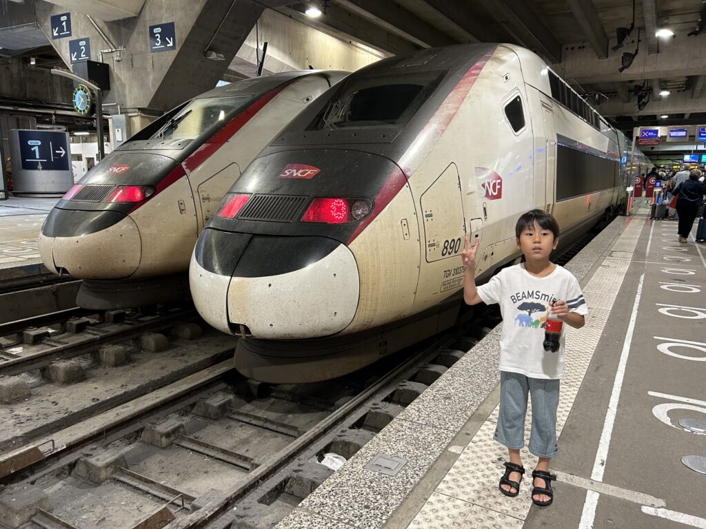 フランス西部行き列車の始発駅「モンパルナス駅(Gare Montparnasse)」からTGVで「レンヌ(Rennes)」へ