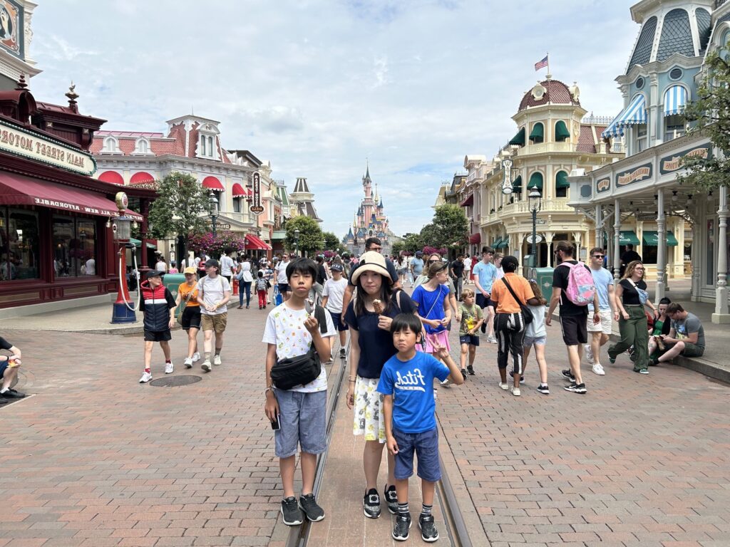 ディズニーランド・パリでの実際のタイムスケジュール