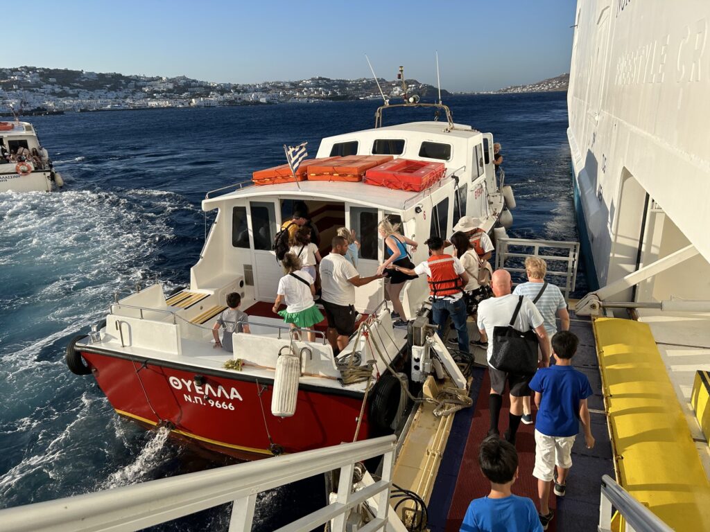 エーゲ海クルーズ（ノルウェージャン・エピック）：ミコノス島に上陸